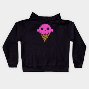 Cute Ice Cream Kids Hoodie